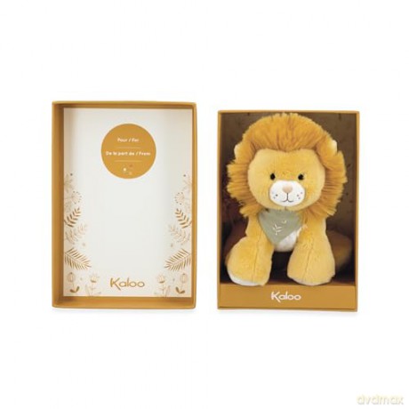 Kaloo - Les Amis - Babies' Nougat The Lion Plush - 13 cm - Ultra-Soft Material - Gift Box - 0 Months +, K224001