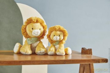 Kaloo - Les Amis - Babies' Nougat The Lion Plush - 17 cm - Ultra-Soft Material - Gift Box - 0 Months +, K224000