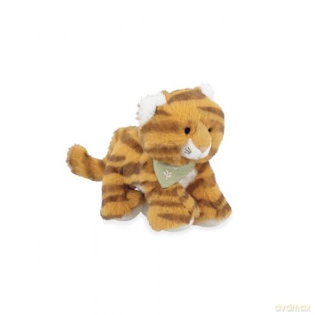 Kaloo - Les Amis - Babies' Papaye The Tiger Plush - 13 cm - Ultra-Soft Material - Gift Box - 0 Months +, K224004