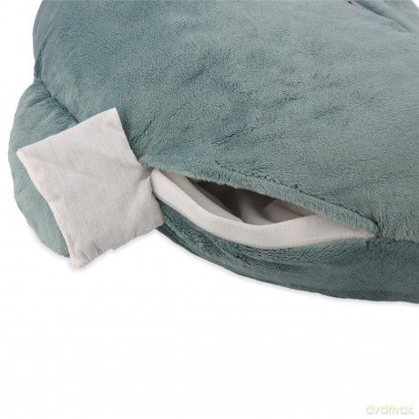 Kaloo - Petit Calme - 60 cm Green Dolphin Plush - Baby's Soothing Soft Toy - Large Scalable Fluffy Plush with Lavender Sachet - 0 Months +, K211000