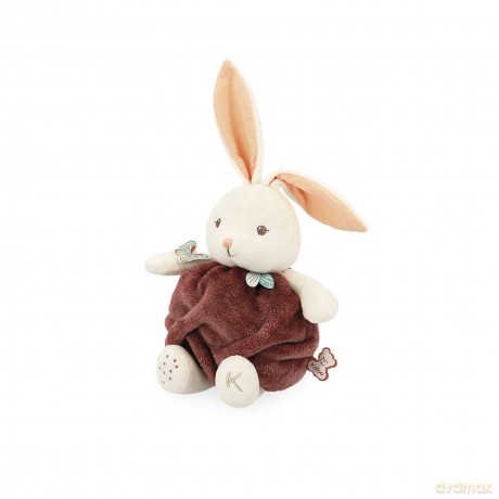 Kaloo - Plume - Bubble of Love Cinnamon Rabbit - 23 cm Ultra-Soft Rabbit Plush - Small Soft Toy for Babies - Develops Sense of Touch - Pretty Customisable Gift Box - 0 Months +, K214002