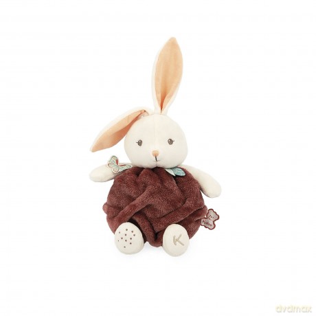 Kaloo - Plume - Bubble of Love Cinnamon Rabbit - 23 cm Ultra-Soft Rabbit Plush - Small Soft Toy for Babies - Develops Sense of Touch - Pretty Customisable Gift Box - 0 Months +, K214002