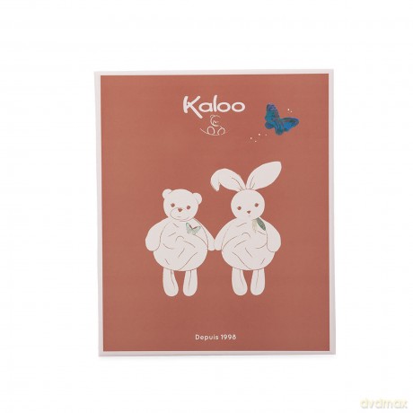 Kaloo - Plume - Bubble of Love Cinnamon Rabbit - 23 cm Ultra-Soft Rabbit Plush - Small Soft Toy for Babies - Develops Sense of Touch - Pretty Customisable Gift Box - 0 Months +, K214002