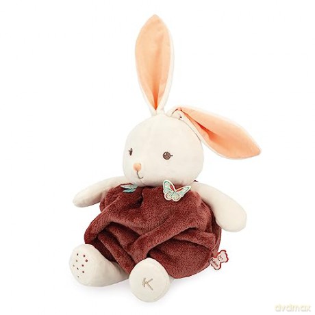 Kaloo - Plume - Bubble of Love Cinnamon Rabbit - 30 cm Ultra-Soft Rabbit Plush - Large Soft Toy for Babies - Develops Sense of Touch - Pretty Customisable Gift Box - 0 Months +, K214003