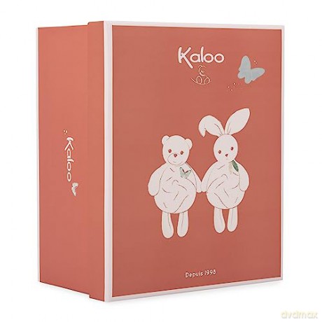 Kaloo - Plume - Bubble of Love Cinnamon Rabbit - 30 cm Ultra-Soft Rabbit Plush - Large Soft Toy for Babies - Develops Sense of Touch - Pretty Customisable Gift Box - 0 Months +, K214003
