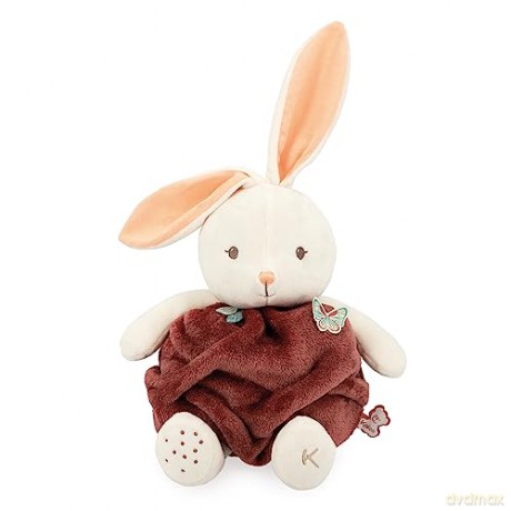 Kaloo - Plume - Bubble of Love Cinnamon Rabbit - 30 cm Ultra-Soft Rabbit Plush - Large Soft Toy for Babies - Develops Sense of Touch - Pretty Customisable Gift Box - 0 Months +, K214003