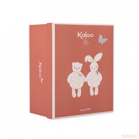 Kaloo - Plume - Bubble of Love Green Bear - 23 cm Cuddly Bear Plush - Small Soft Toy Teddy Bear for Babies - Develops Sense of Touch - Pretty Customisable Gift Box - 0 Months +, K214000