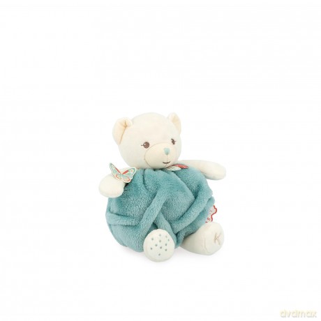 Kaloo - Plume - Bubble of Love Green Bear - 23 cm Cuddly Bear Plush - Small Soft Toy Teddy Bear for Babies - Develops Sense of Touch - Pretty Customisable Gift Box - 0 Months +, K214000
