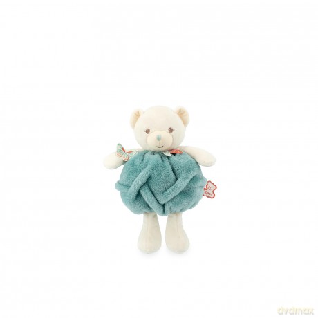 Kaloo - Plume - Bubble of Love Green Bear - 23 cm Cuddly Bear Plush - Small Soft Toy Teddy Bear for Babies - Develops Sense of Touch - Pretty Customisable Gift Box - 0 Months +, K214000