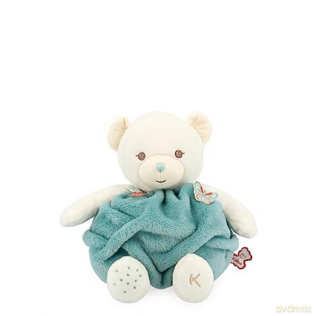 Kaloo - Plume - Bubble of Love Green Bear - 30 cm Cuddly Bear Plush - Large Soft Toy Teddy Bear for Babies - Develops Sense of Touch - Pretty Customisable Gift Box - 0 Months +, K214001
