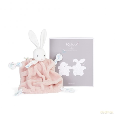 Kaloo PLUME - DOUDOU RABBIT POWDER PINK - 20CM
