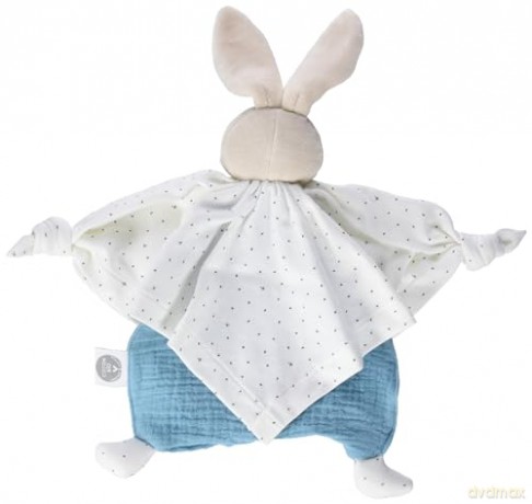 Kaloo Petit Pas - Organic Cotton Doudou Rabbit Blue