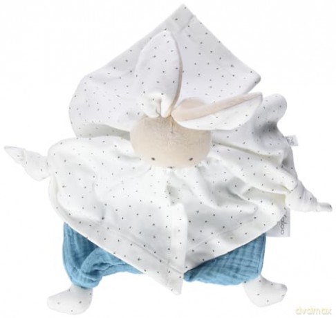 Kaloo Petit Pas - Organic Cotton Doudou Rabbit Blue