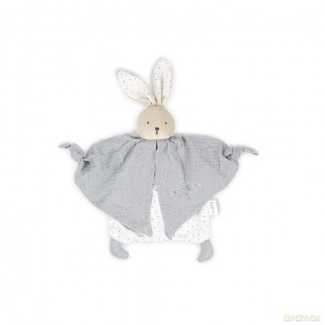 Kaloo Petit Pas - Organic Cotton Doudou Rabbit Grey