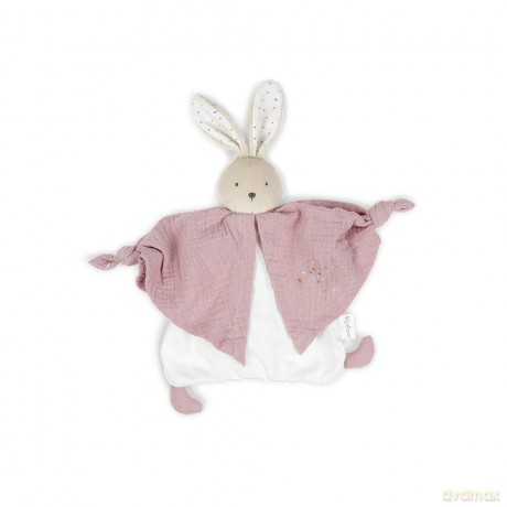 Kaloo Petit Pas - Organic Cotton Doudou Rabbit Pink