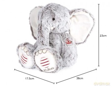 Kaloo ROUGE PRESTIGE NOA ELEPHANT GREY - L