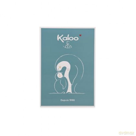 Kaloo - Complices - Kiss Plush - Blue - Includes a Cotton Muslin Hanky - Stuffed Animal for Ages 0 Months +, K212002