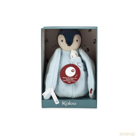 Kaloo - Complices - Kiss Plush - Blue - Includes a Cotton Muslin Hanky - Stuffed Animal for Ages 0 Months +, K212002