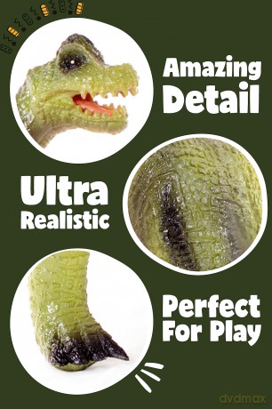Keycraft Soft Stuffed Brachiosaurus | Ultra-Realistic Dinosaur Toy Figure | 43cm