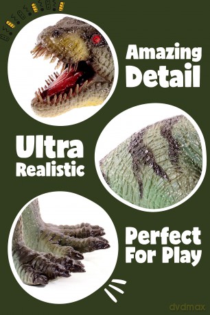 Keycraft Soft Stuffed T-Rex | Ultra-Realistic Dinosaur Toy Figure | 46cm
