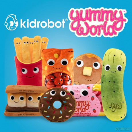 Kidrobot KR12817 Yummy World Stacks Pancake Medium Plush Robot Phunny, Multi, Standard