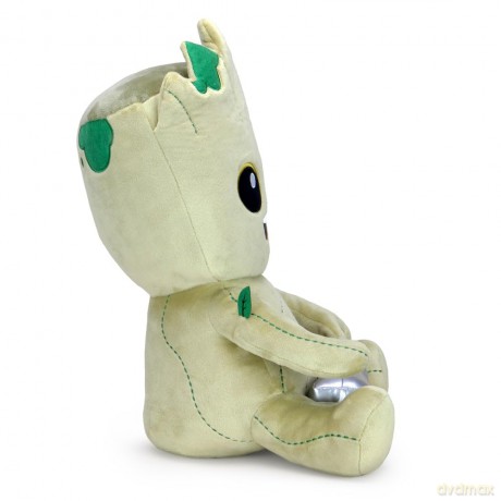 Kidrobot KR16532 galaxy Marvel Groot Hugme Vibrating Plush, Yellow, L