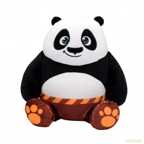 Kung Fu Panda 4 - Po, Cushy Large Plush in Kung Fu Outfit, Crafted with Soft Material, Replicates Pos Iconic Features, Suitable for Ages 4 Years and Up