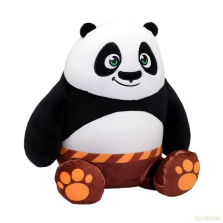 Kung Fu Panda 4 - Po, Cushy Large Plush in Kung Fu Outfit, Crafted with Soft Material, Replicates Pos Iconic Features, Suitable for Ages 4 Years and Up