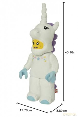 LEGO Minifigure Unicorn Girl 43.18cm Plush Character
