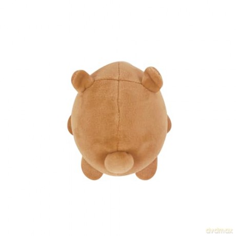 LIV HEART Nemu Nemu Animals 6209230 Plush Toy, Brown Bear Cookie, Cuddly Toy, Extra Soft and Cuddly, Soft Toy, Designed in Japan, Cuddly Cushion, Size S, 12 cm