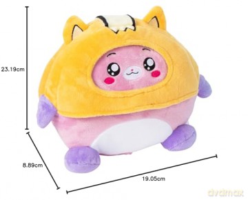 LankyBox 2022A 8 inch Plush-Thicc Foxy, Purple