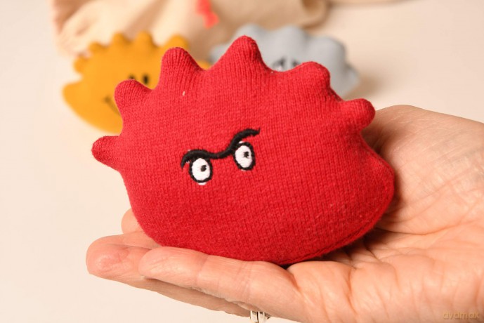 Learn Well T3382 Bag Set of 4 Soft and Washable Emotion Buddies