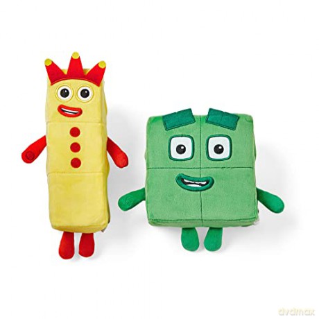 Learning Resources Numberblocks Three and Four Playful Pals, Cuddly Numberblocks Three and Four Plush Toys, Numberblocks Plush Girls and Boys, Soft Toys for Toddlers 1-3, Ages 18 months+