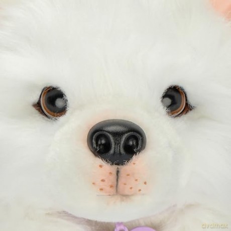Little Live Pets 26578 Really Real Puppy-Luna The Samoyed, Multicoloured