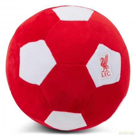 Liverpool FC Officially Licensed Plush Football - 22 cm Soft Toy Pillow - Fluffy Stuffed Football Ideal for Kids and Adults - Perfect Sports Gift for Kopites