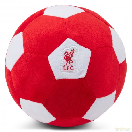 Liverpool FC Officially Licensed Plush Football - 22 cm Soft Toy Pillow - Fluffy Stuffed Football Ideal for Kids and Adults - Perfect Sports Gift for Kopites