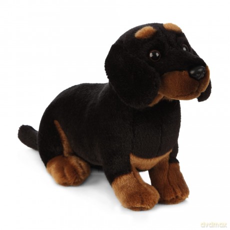 Living Nature AN462 Pets Plush, Black, 20cm Dog