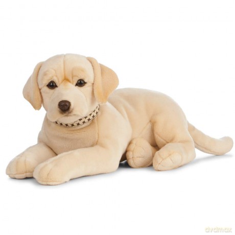 Living Nature Giant Golden Labrador, Realistic Soft Cuddly Dog Toy, Naturli Eco-Friendly Plush, 60cm