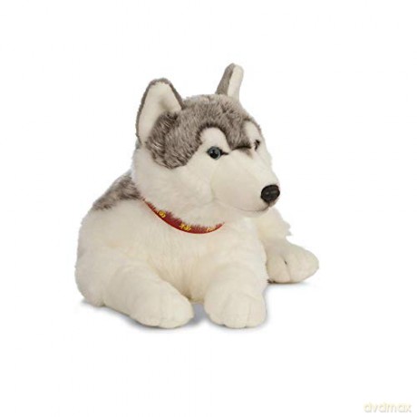 Living Nature Giant Husky, Realistic Soft Cuddly Dog Toy, Naturli Eco-Friendly Plush, 60cm