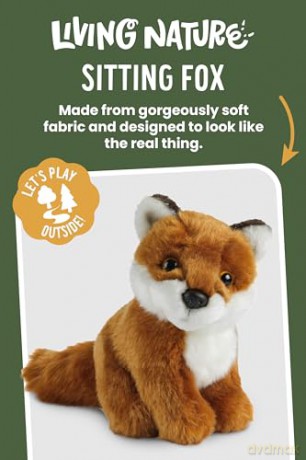 Living Nature Soft Toy - Fox (15cm)