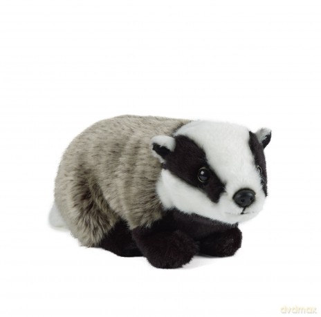 Living Nature Soft Toy - Large Badger (27cm)