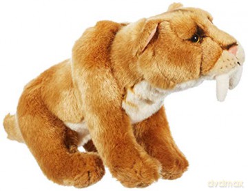 Living Nature Soft Toy - Saber-Tooth Tiger (30cm), Unbekannt