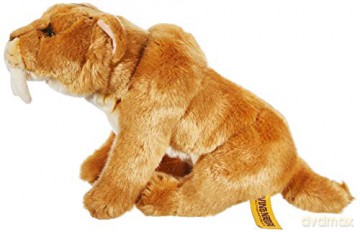 Living Nature Soft Toy - Saber-Tooth Tiger (30cm), Unbekannt