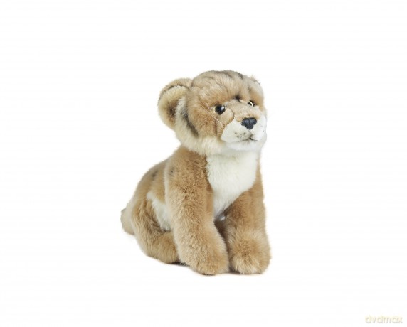 Living Nature Soft Toy - Small Lion Cub (25cm), Off-white