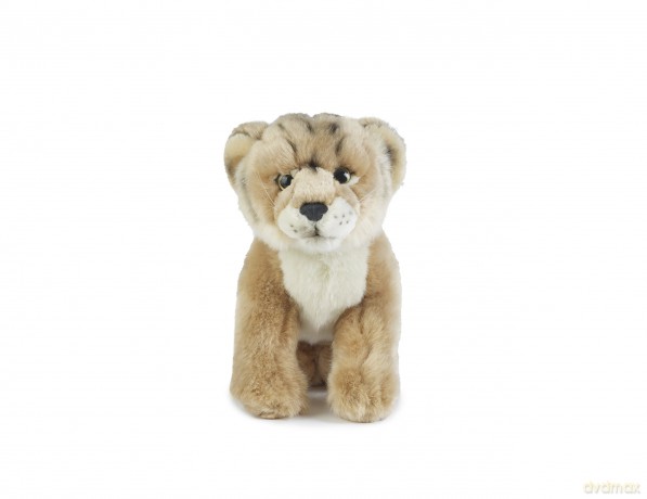 Living Nature Soft Toy - Small Lion Cub (25cm), Off-white