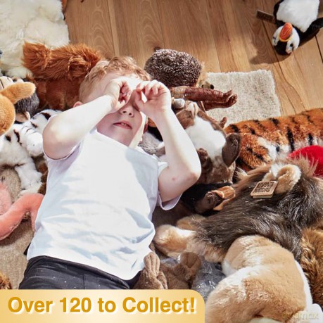 Living Nature Soft Toy Gift Bundle - 6 Pack of Jungle Buddies, Various (9cm)