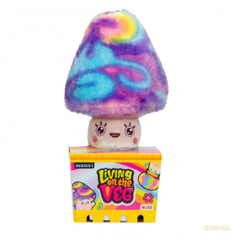 Living on the veg RBLV00209 6-inch Plush Mushroom Medley-Zeek and Maisey Collectible Stuffed Toys