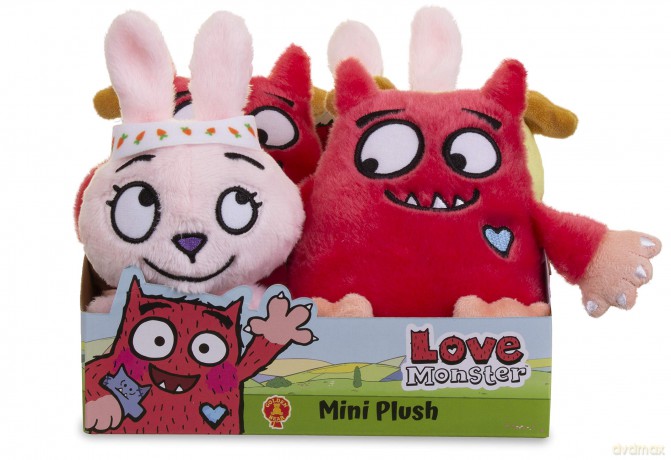 Love Monster 2209 Bad Ideas Puppy Small Cute Soft Toy
