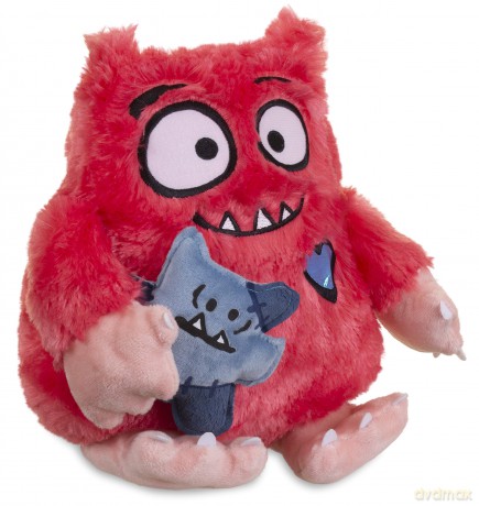 Love Monster 539 2207 Giggle and Hug Cuddly Toy EA Feature Soft, Multicoloured