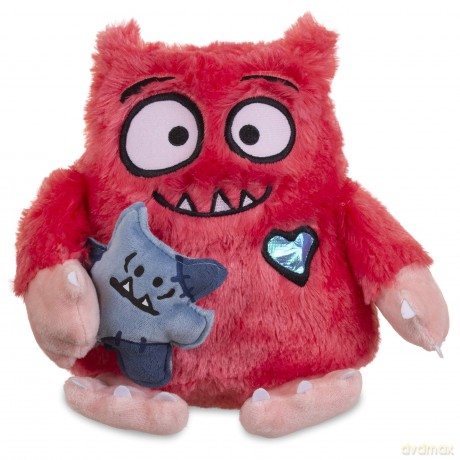 Love Monster 539 2207 Giggle and Hug Cuddly Toy EA Feature Soft, Multicoloured